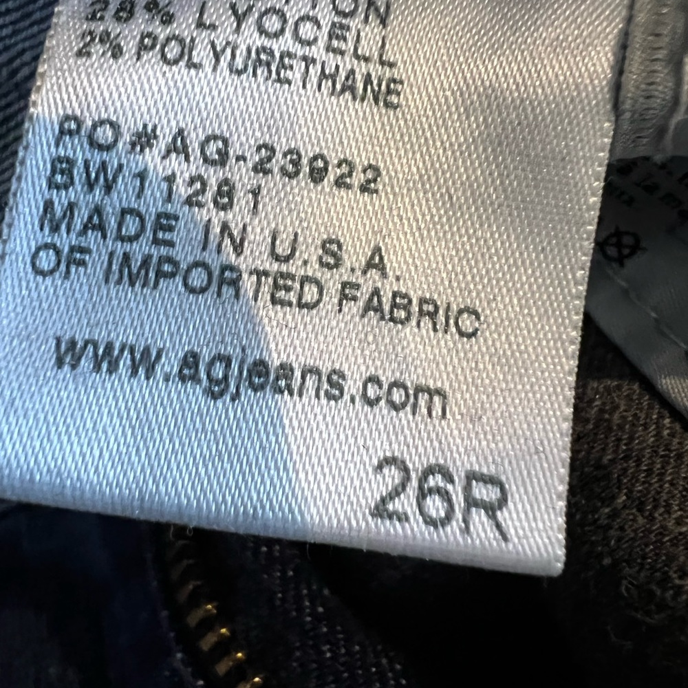 AG 26 proms skinny jeans